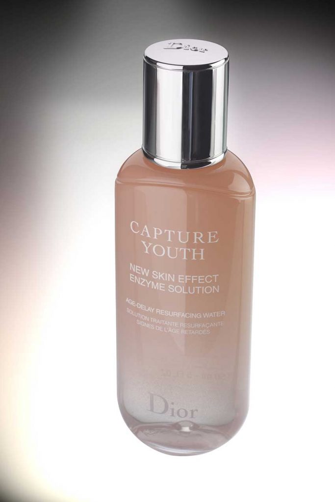 DIOR CAPTURE YOUTH : dégradé + vernis brillant de protection