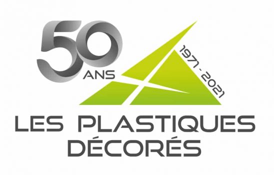 Les Plastiques Décorés - Logo 50 ans