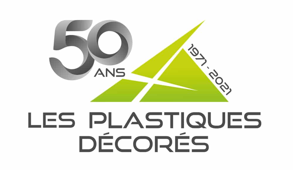 Les Plastiques Décorés - Logo 50 ans